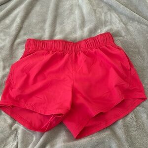 Red Athletic Shorts